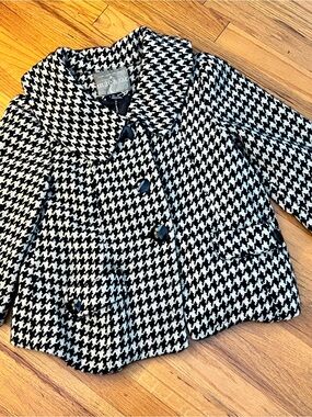 mac & jac Black & White Coat